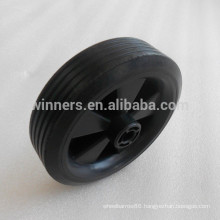 4.5 inch small plastic wheel/cart wheel/solid rubber wheel